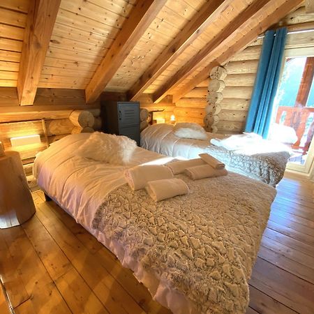 L'Oursblanc Chalet En Rondins La Bresse Exterior photo