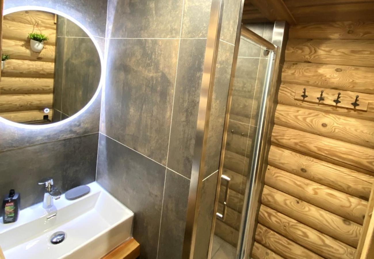L'Oursblanc Chalet En Rondins La Bresse Exterior photo