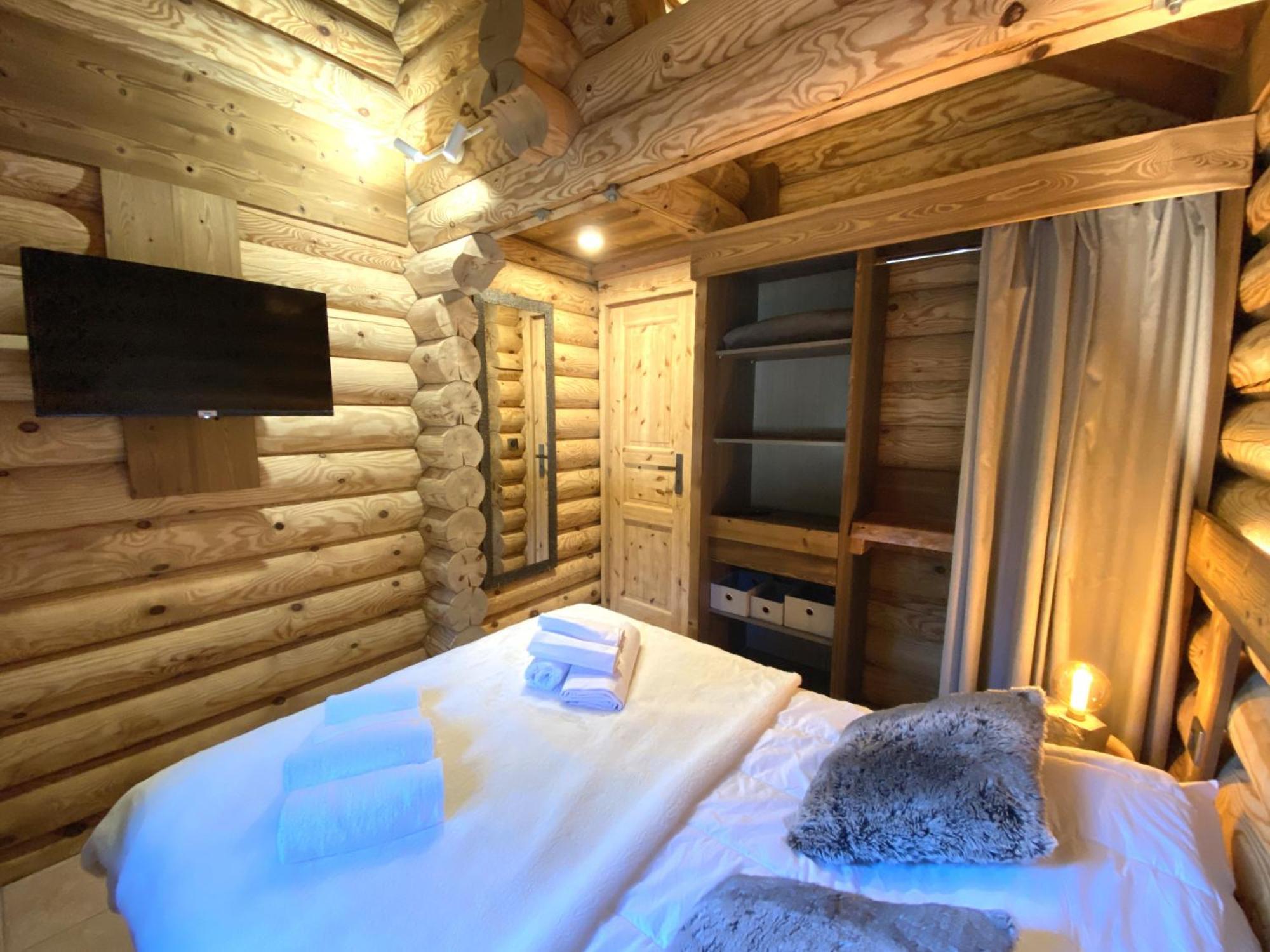 L'Oursblanc Chalet En Rondins La Bresse Exterior photo